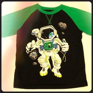 365 kids long sleeve astronaut shirt
